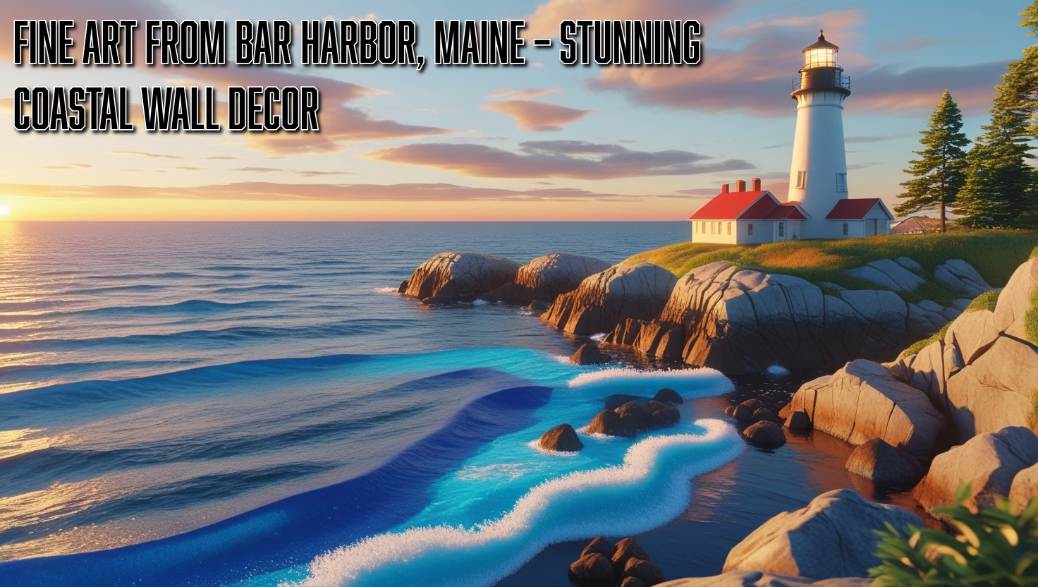 Fine Art from Bar Harbor, Maine – Stunning Coastal Wall Decor