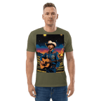 2025 Cowboy Tour Organic Cotton T-Shirt – Western Country Music Graphic Tee - Design Delight Studio