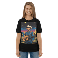 2025 Cowboy Tour Organic Cotton T-Shirt – Western Country Music Graphic Tee - Design Delight Studio