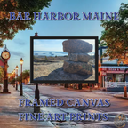 Transform Your Space with This Stunning Bar Harbor Maine Canvas – A Coastal Charm Must-Have! - Design Delight Studio