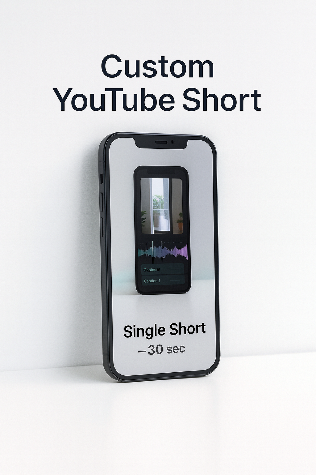 Custom YouTube Shorts Production – 30‑Sec Vertical Videos (3–5 Day Delivery)