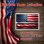 Show Your Pride: Premium 4x6 American Flag Magnet for a Bold Statement! - Design Delight Studio