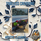 Rustic wooden planter filled with vibrant flowers, perfect for enhancing indoor and outdoor decor with a touch of natural charm.