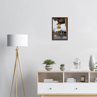 Transform Your Space with This Stunning Vintage Lantern Framed Poster – Premium Matte Elegance!