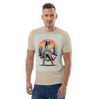 California Cowgirl Chic Organic Cotton T-Shirt - Design Delight Studio