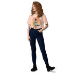 California Cowgirl Chic Organic Cotton T-Shirt - Design Delight Studio