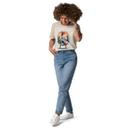 California Cowgirl Chic Organic Cotton T-Shirt - Design Delight Studio