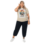 California Cowgirl Chic Organic Cotton T-Shirt - Design Delight Studio