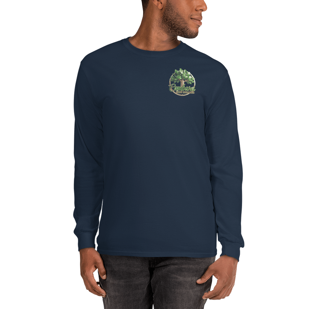 Custom Cambara Tree Services Long Sleeve Shirt – Premium Cotton, Eco - Friendly Print, Durable Workwear - Design Delight Studio