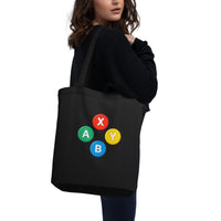 Bolso ecológico con botones para mando retro