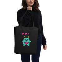 Bolsa de mano ecológica Love Monster
