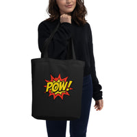 Bolsa de tela ecológica de cómic pop ¡POW!