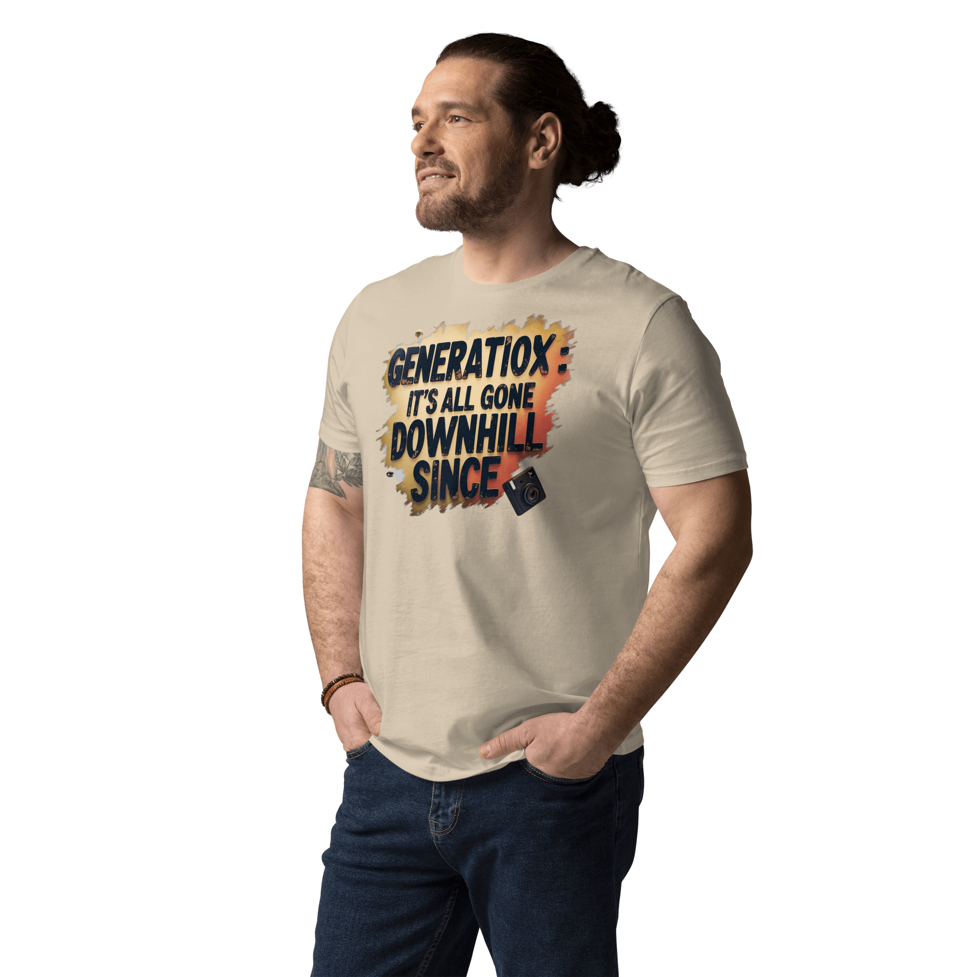 Embrace the Nostalgia (Responsibly) with Our Gen X Sarcasm Tee - Design Delight Studio