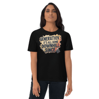 Embrace the Nostalgia (Responsibly) with Our Gen X Sarcasm Tee - Design Delight Studio