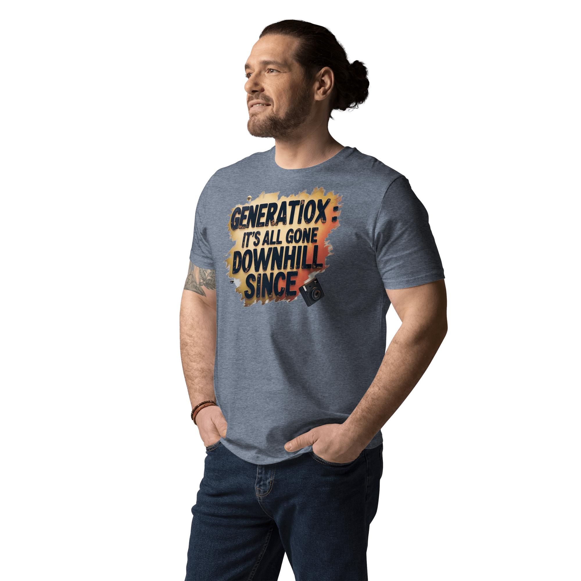 Embrace the Nostalgia (Responsibly) with Our Gen X Sarcasm Tee - Design Delight Studio