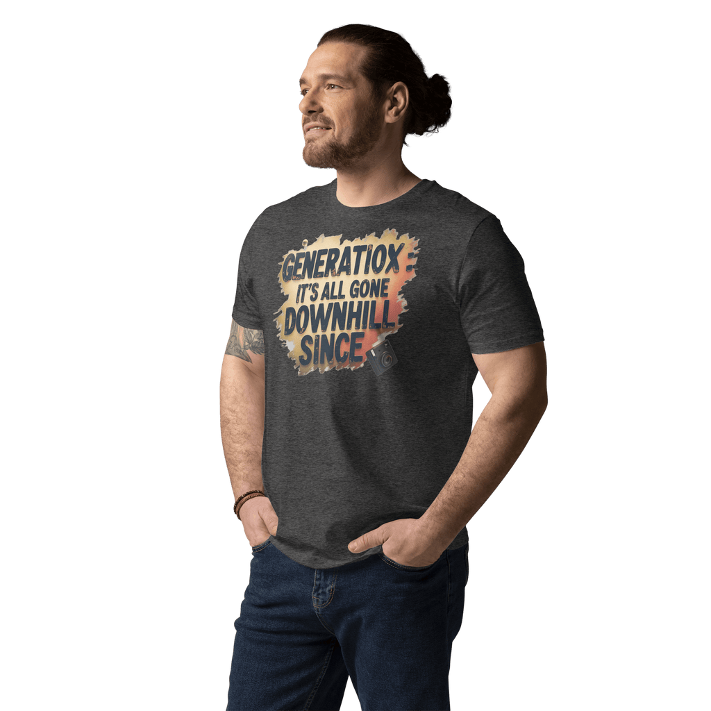 Embrace the Nostalgia (Responsibly) with Our Gen X Sarcasm Tee - Design Delight Studio