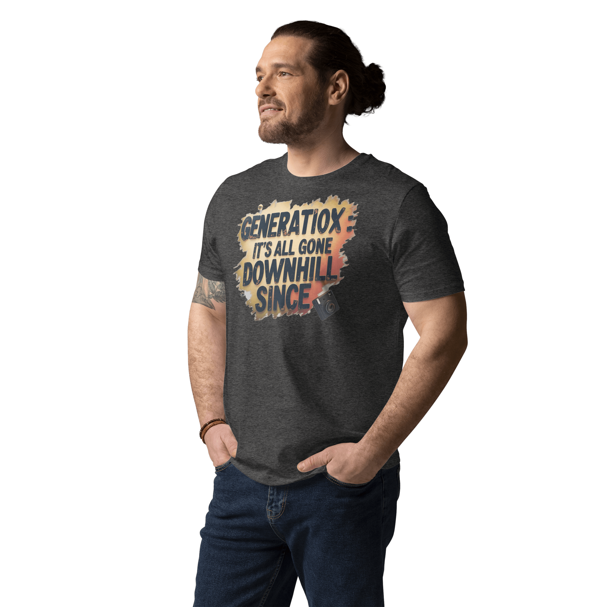 Embrace the Nostalgia (Responsibly) with Our Gen X Sarcasm Tee - Design Delight Studio