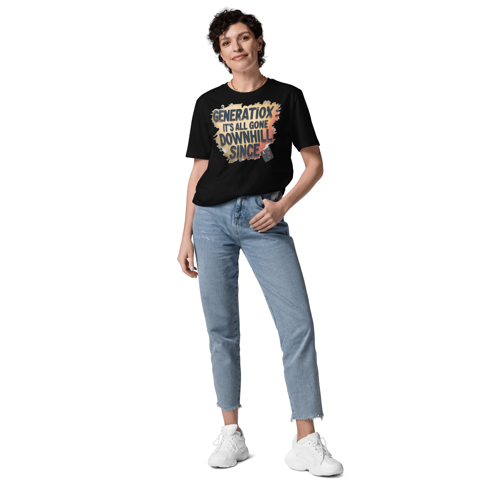 Embrace the Nostalgia (Responsibly) with Our Gen X Sarcasm Tee - Design Delight Studio