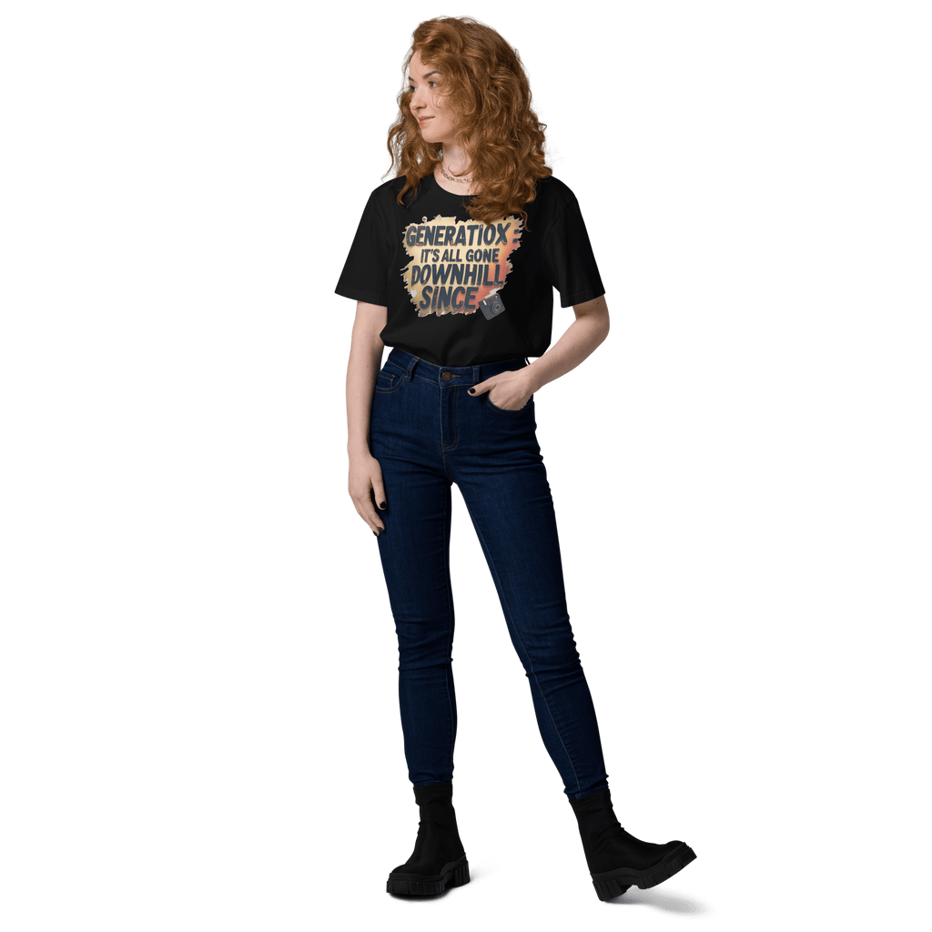 Embrace the Nostalgia (Responsibly) with Our Gen X Sarcasm Tee - Design Delight Studio