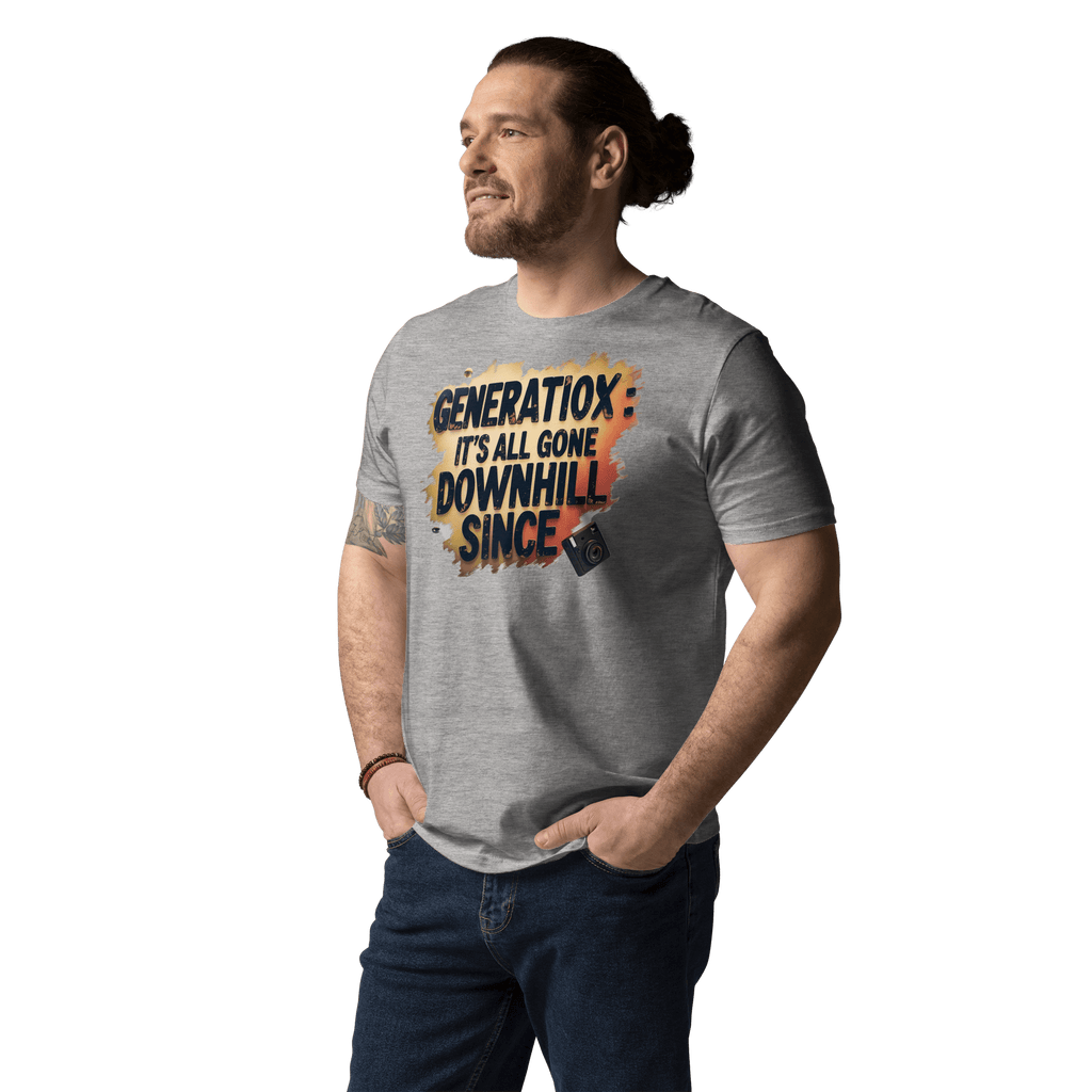 Embrace the Nostalgia (Responsibly) with Our Gen X Sarcasm Tee - Design Delight Studio