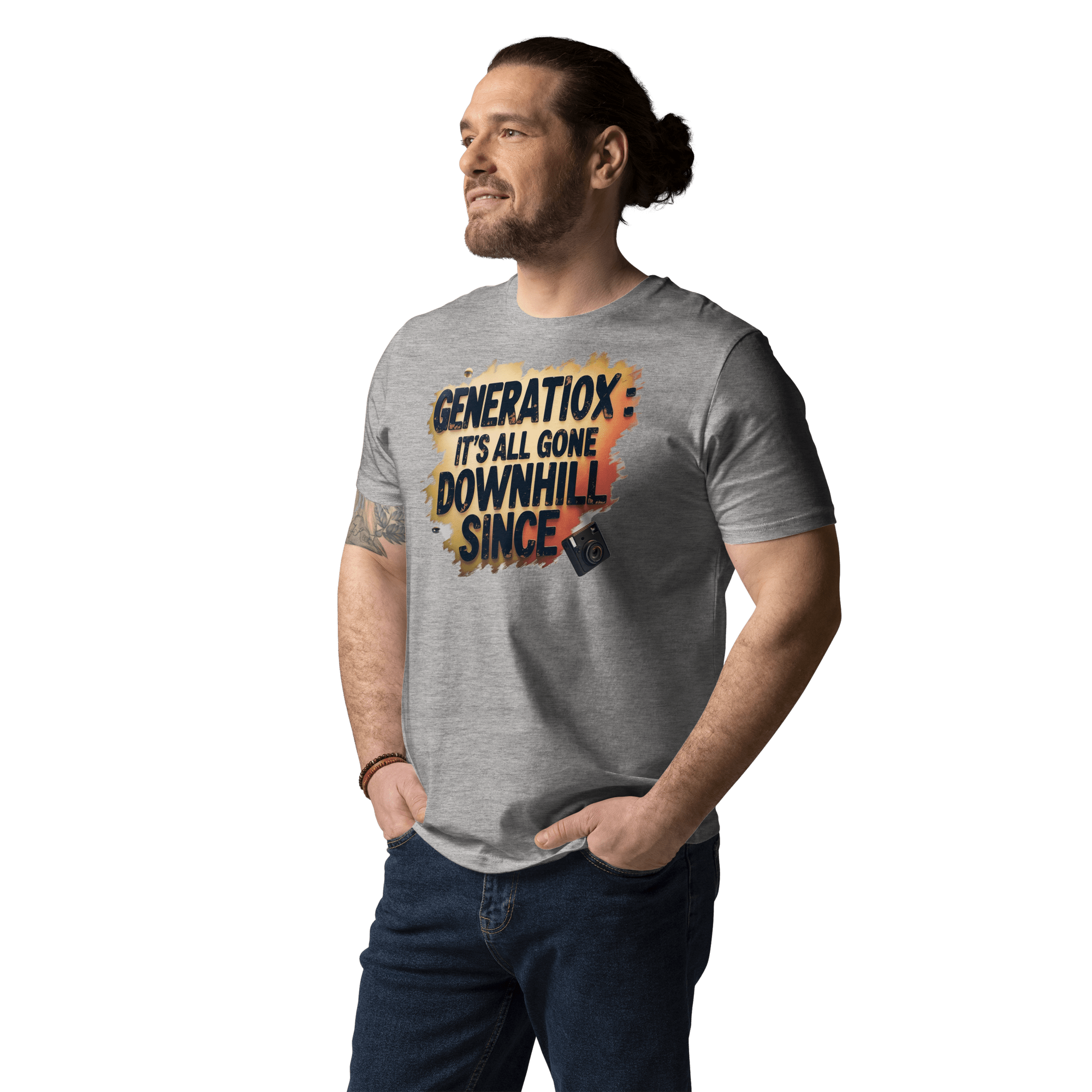 Embrace the Nostalgia (Responsibly) with Our Gen X Sarcasm Tee - Design Delight Studio