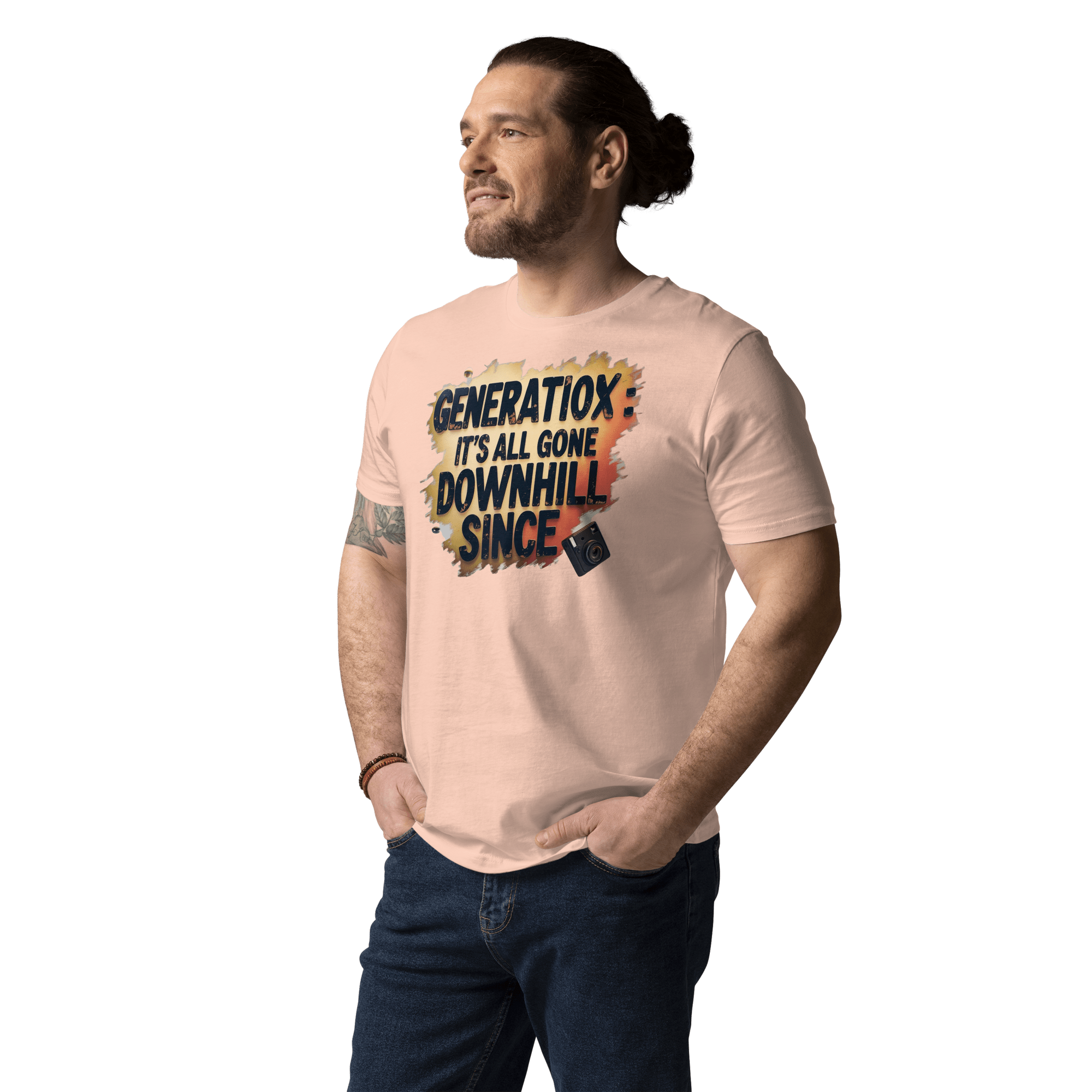 Embrace the Nostalgia (Responsibly) with Our Gen X Sarcasm Tee - Design Delight Studio