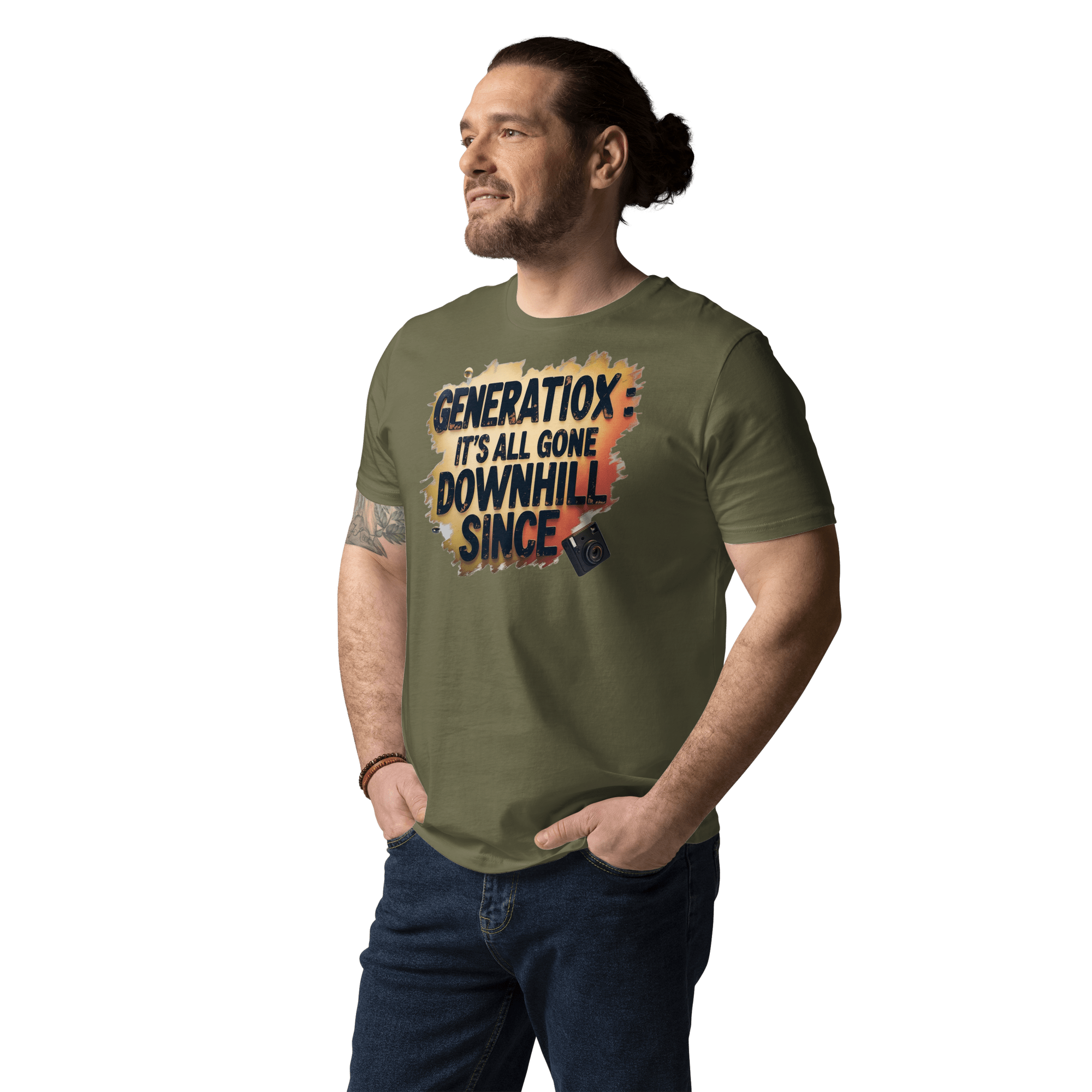 Embrace the Nostalgia (Responsibly) with Our Gen X Sarcasm Tee - Design Delight Studio