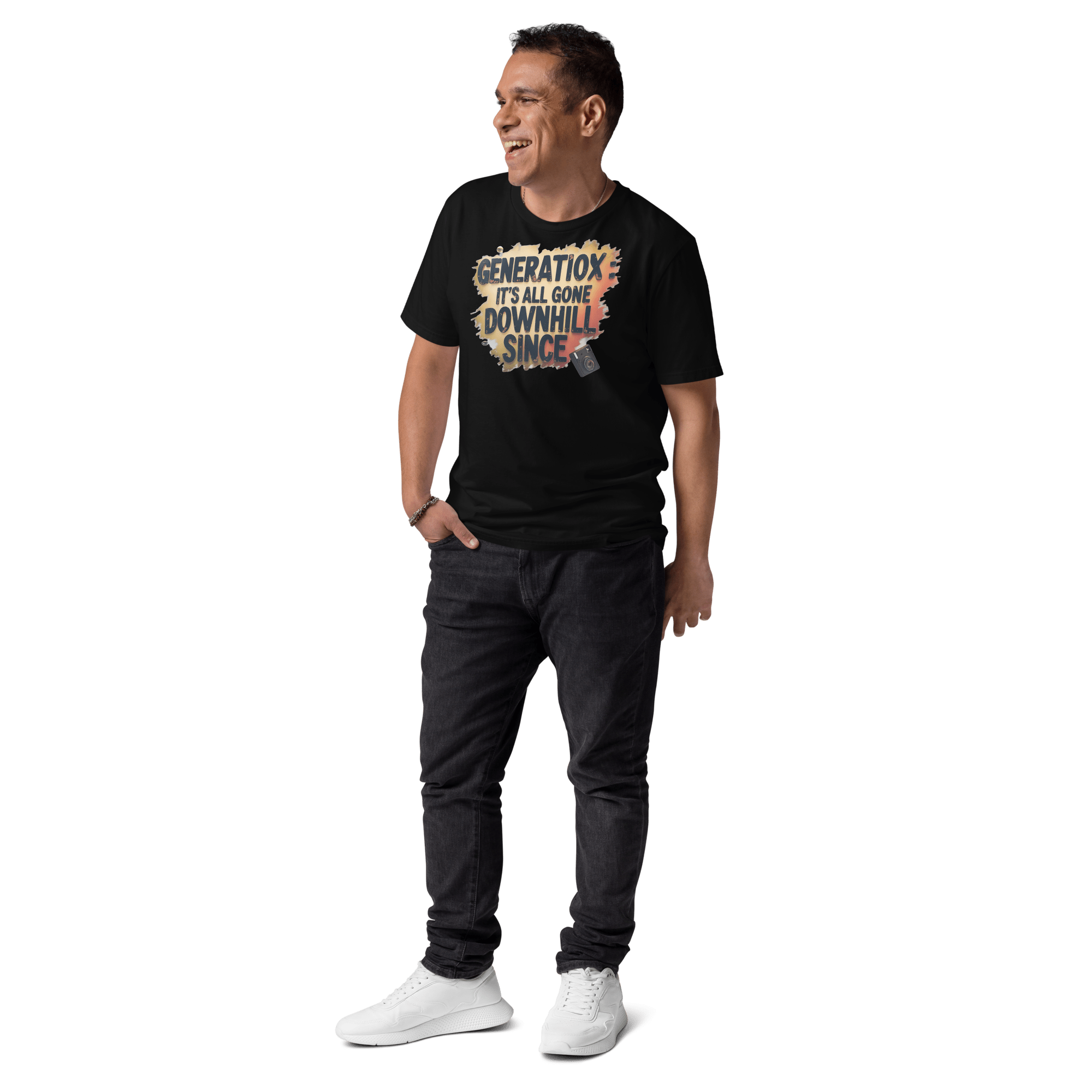 Embrace the Nostalgia (Responsibly) with Our Gen X Sarcasm Tee - Design Delight Studio