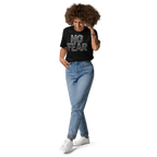 No Fear Organic Graphic Tee - Motivational T-Shirt - Design Delight Studio