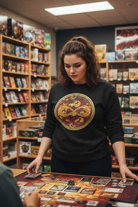 Eternal Dragon Sigil Organic Gamer Sweatshirt