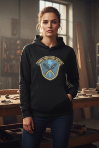 Danger High Voltage Electrician Hoodie | Organic Cotton