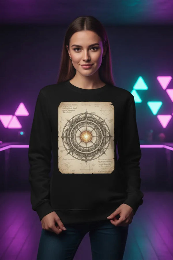 Arcane Aether Engine Organic Gamer Sweatshirt