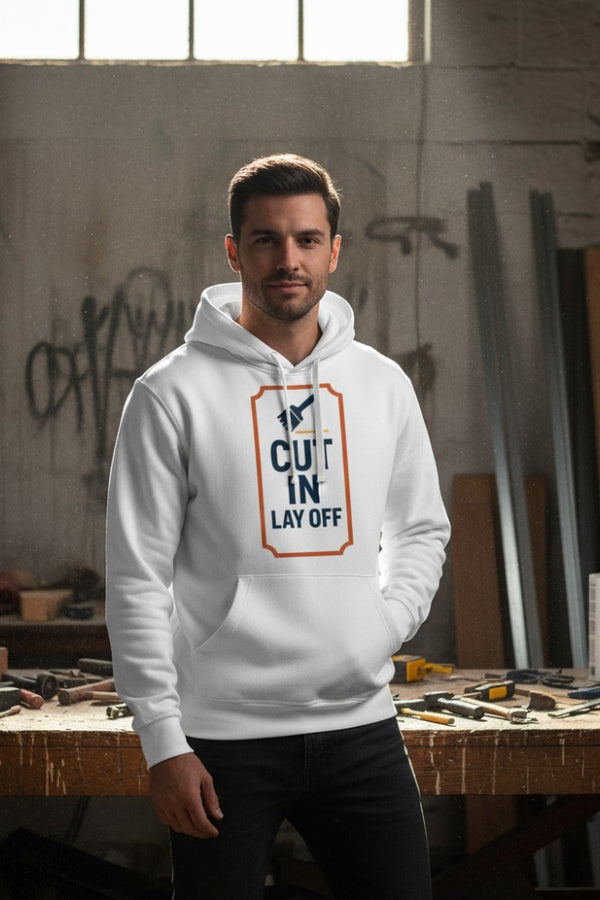Cut In Lay Off Organic Hoodie