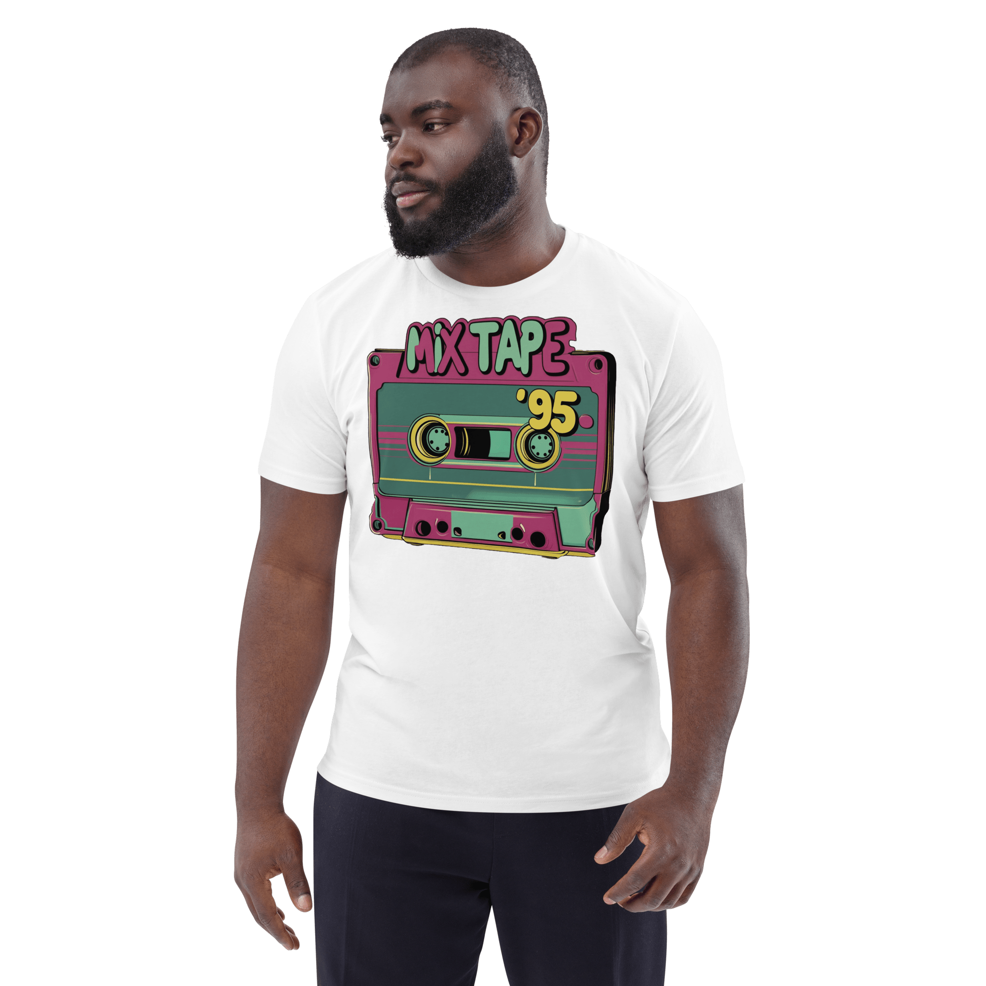 Relive the Glory Days of '90s Music with Our Retro Mixtape T-Shirt! - Design Delight Studio