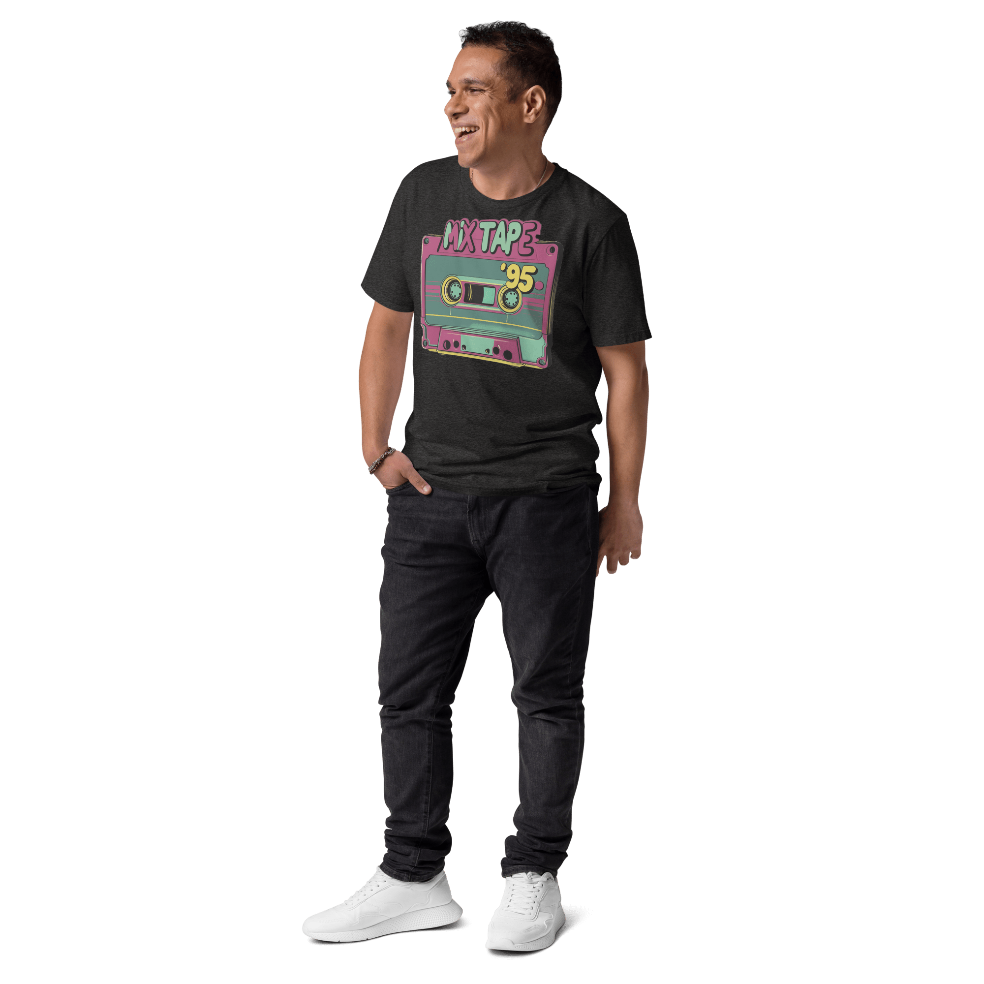 Relive the Glory Days of '90s Music with Our Retro Mixtape T-Shirt! - Design Delight Studio