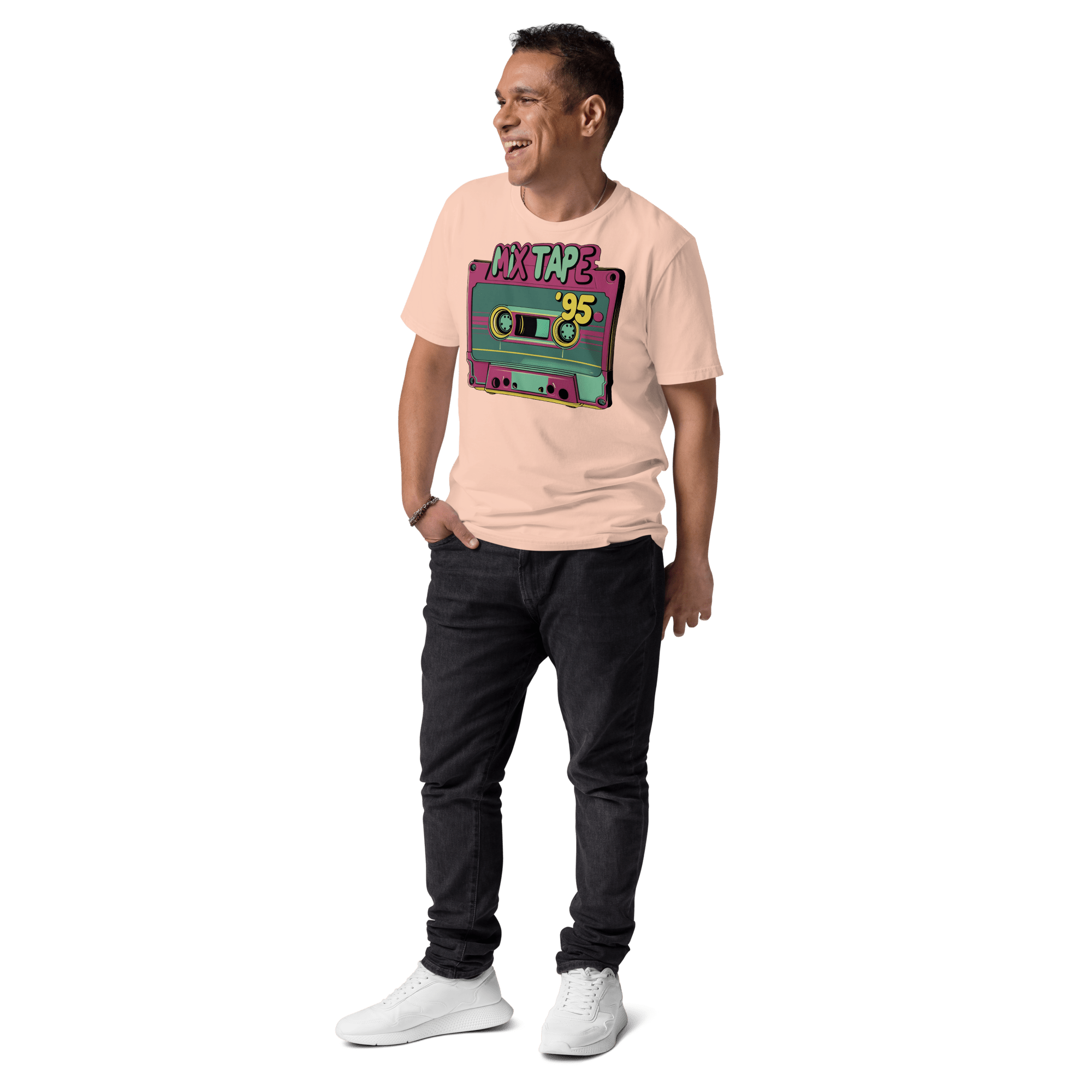 Relive the Glory Days of '90s Music with Our Retro Mixtape T-Shirt! - Design Delight Studio