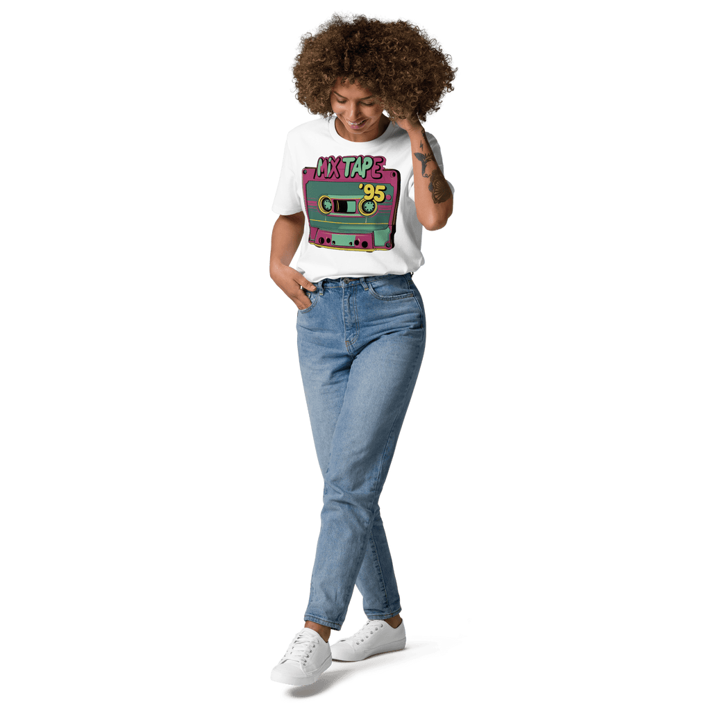 Relive the Glory Days of '90s Music with Our Retro Mixtape T-Shirt! - Design Delight Studio