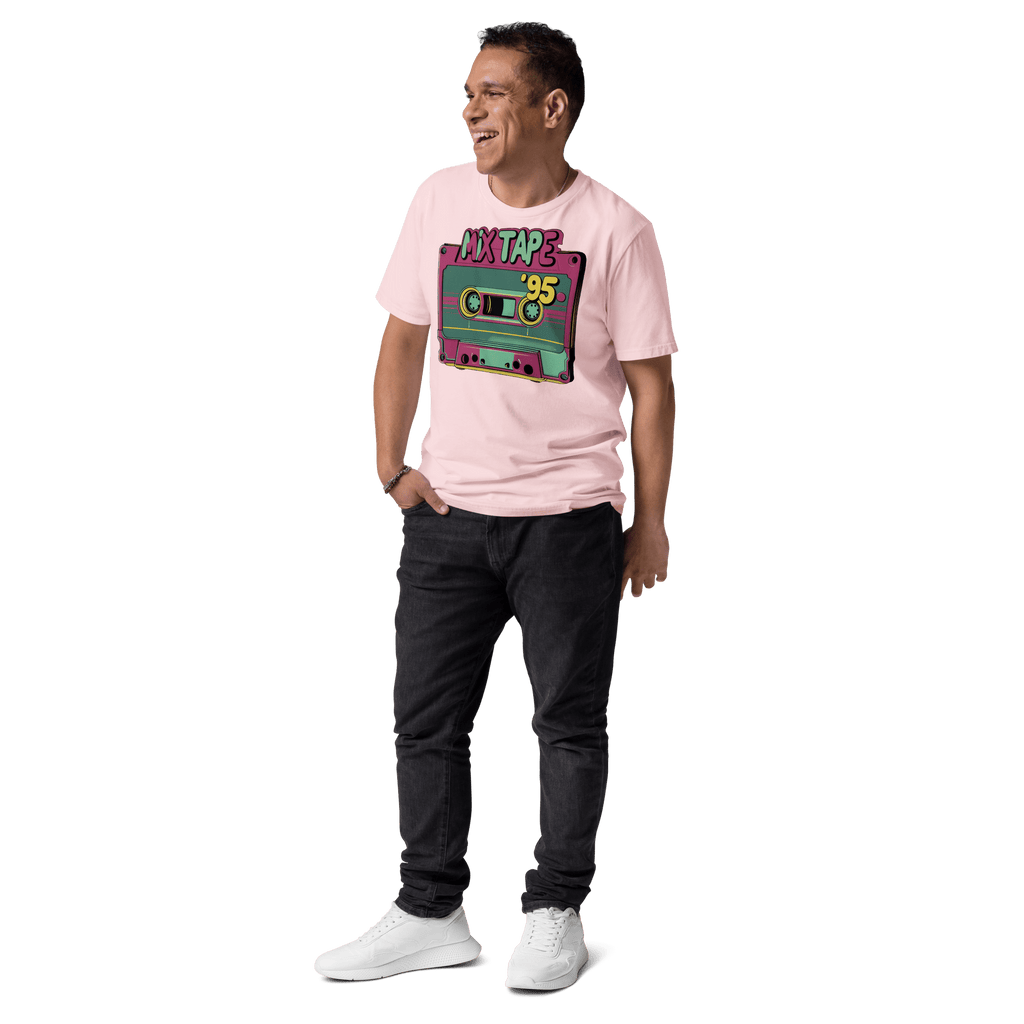 Relive the Glory Days of '90s Music with Our Retro Mixtape T-Shirt! - Design Delight Studio