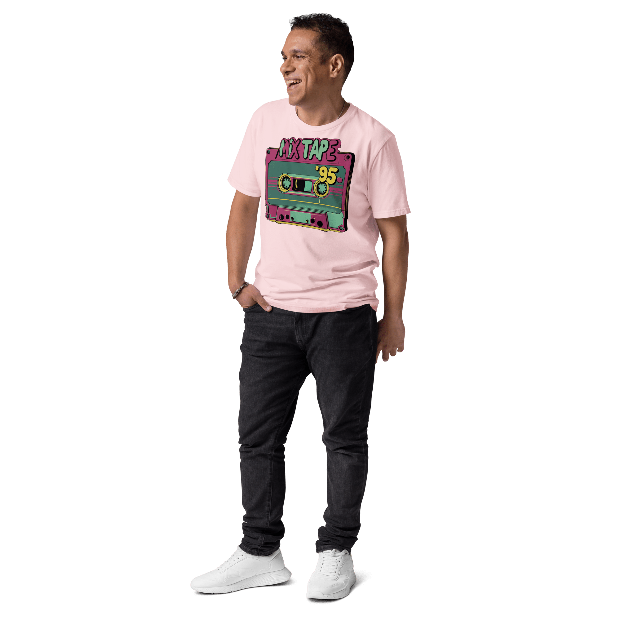 Relive the Glory Days of '90s Music with Our Retro Mixtape T-Shirt! - Design Delight Studio