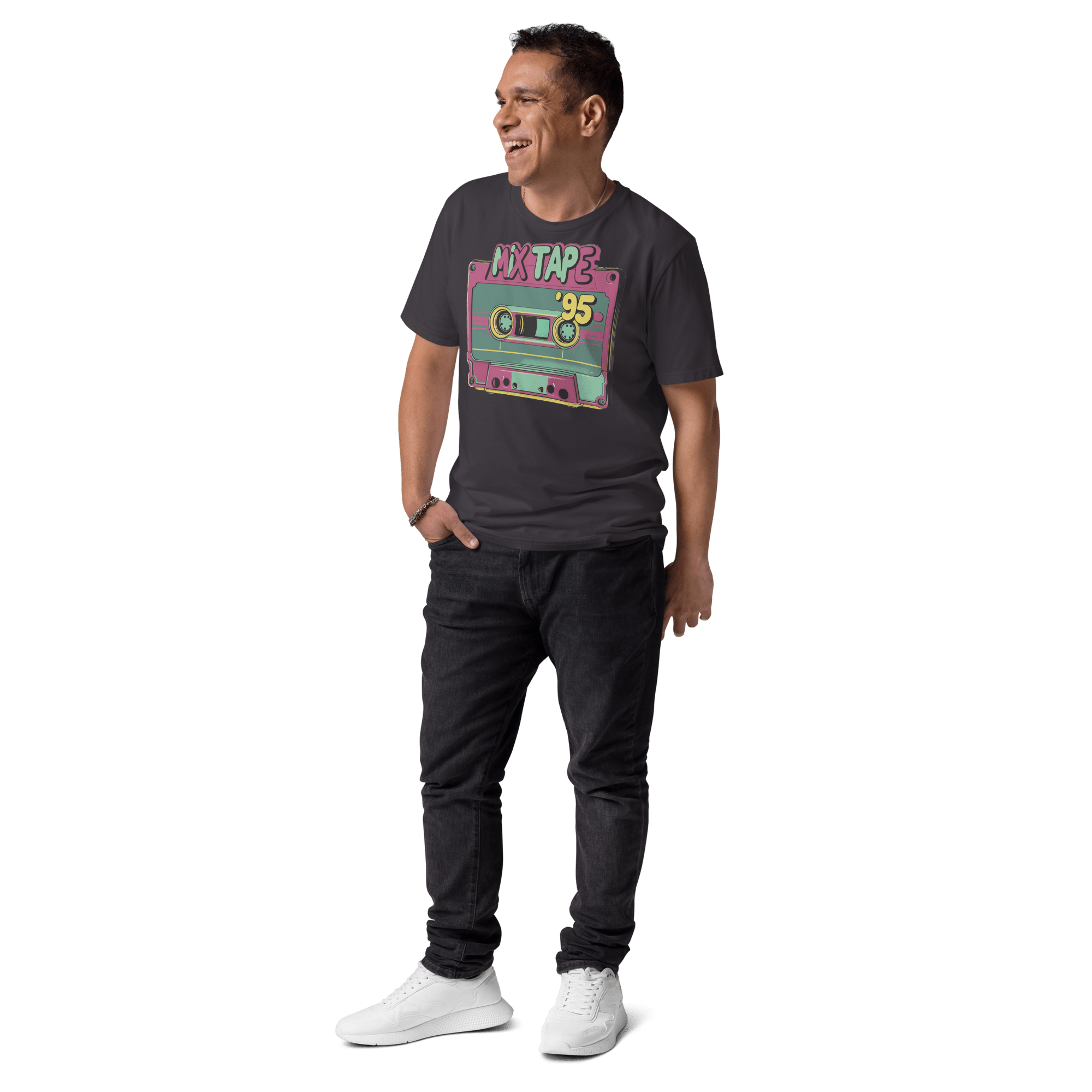 Relive the Glory Days of '90s Music with Our Retro Mixtape T-Shirt! - Design Delight Studio