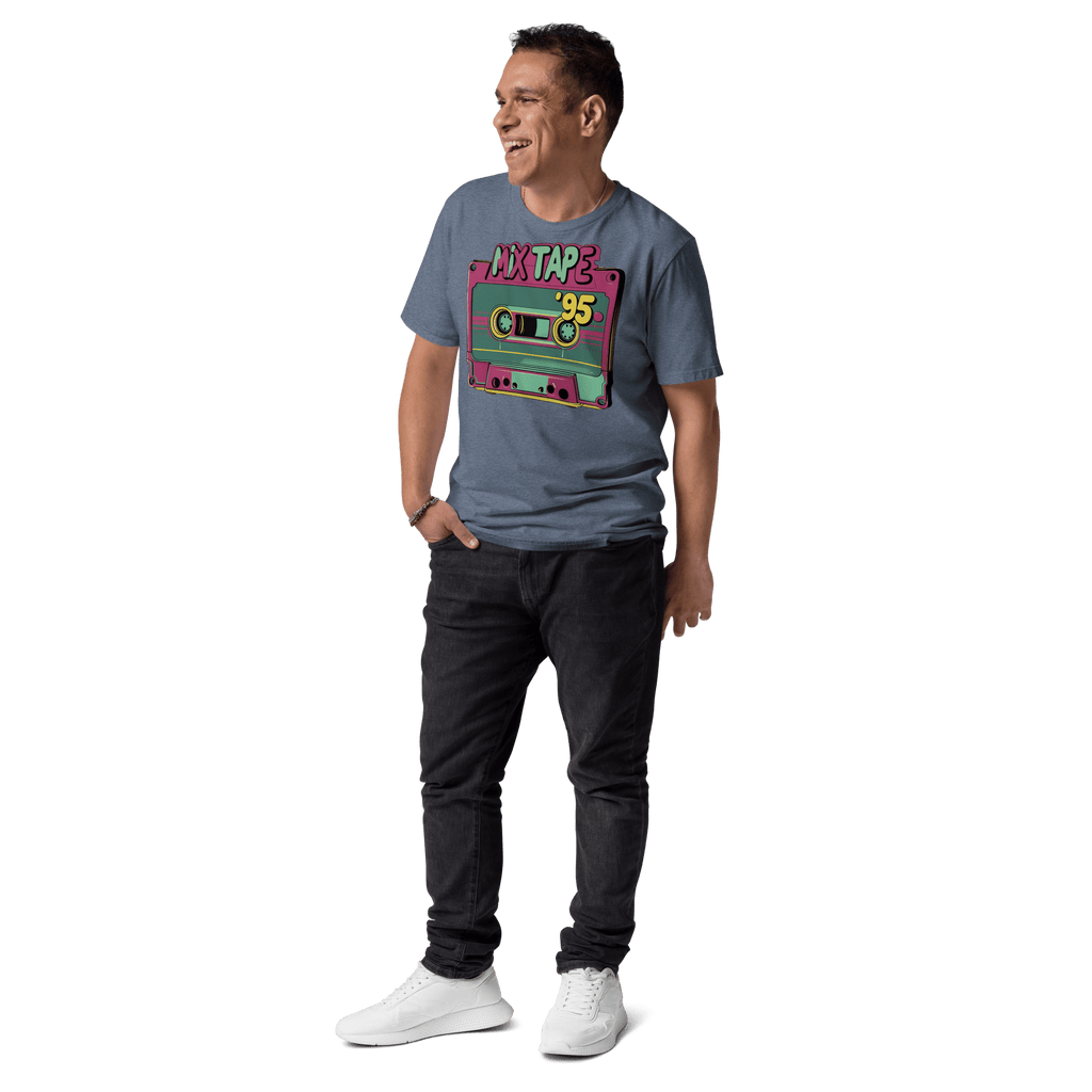 Relive the Glory Days of '90s Music with Our Retro Mixtape T-Shirt! - Design Delight Studio