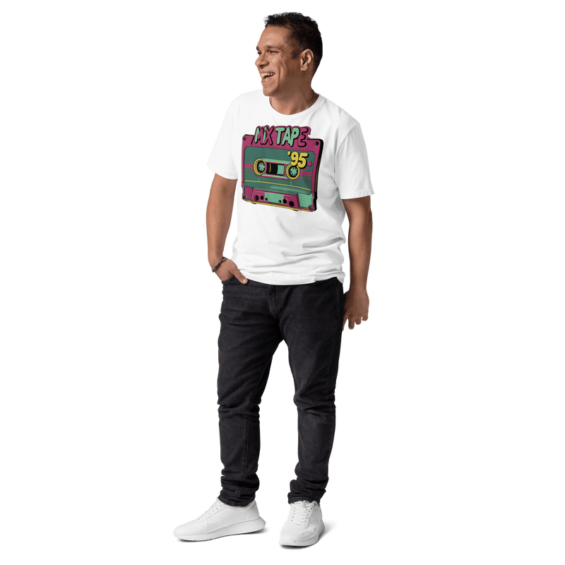 Relive the Glory Days of '90s Music with Our Retro Mixtape T-Shirt! - Design Delight Studio