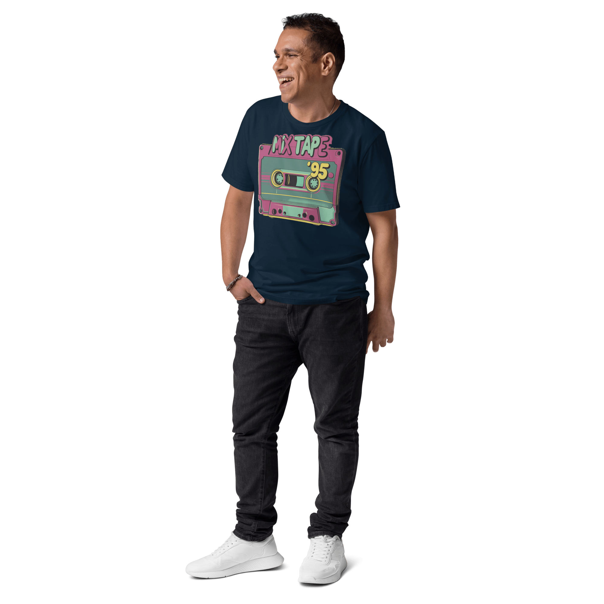 Relive the Glory Days of '90s Music with Our Retro Mixtape T-Shirt! - Design Delight Studio