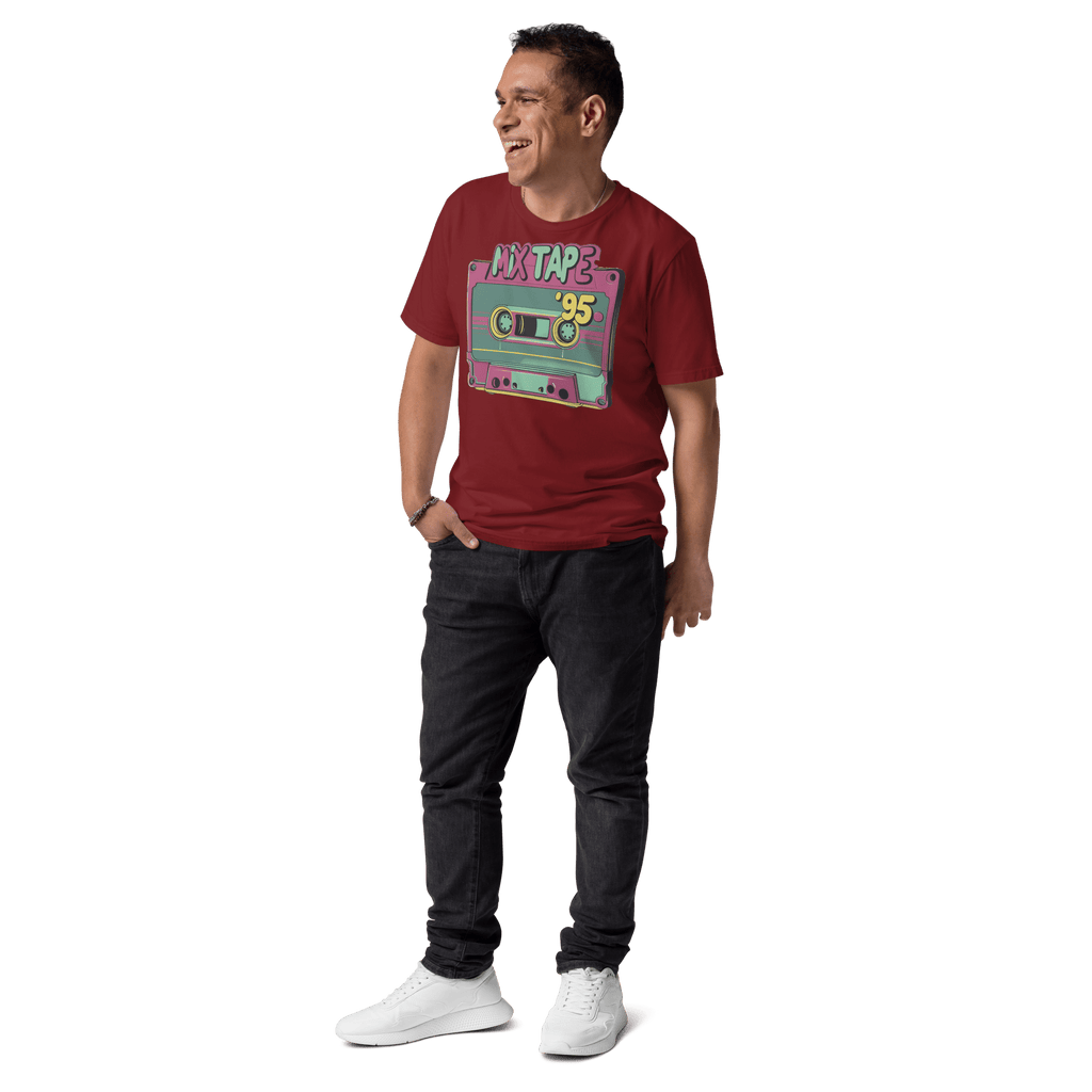 Relive the Glory Days of '90s Music with Our Retro Mixtape T-Shirt! - Design Delight Studio