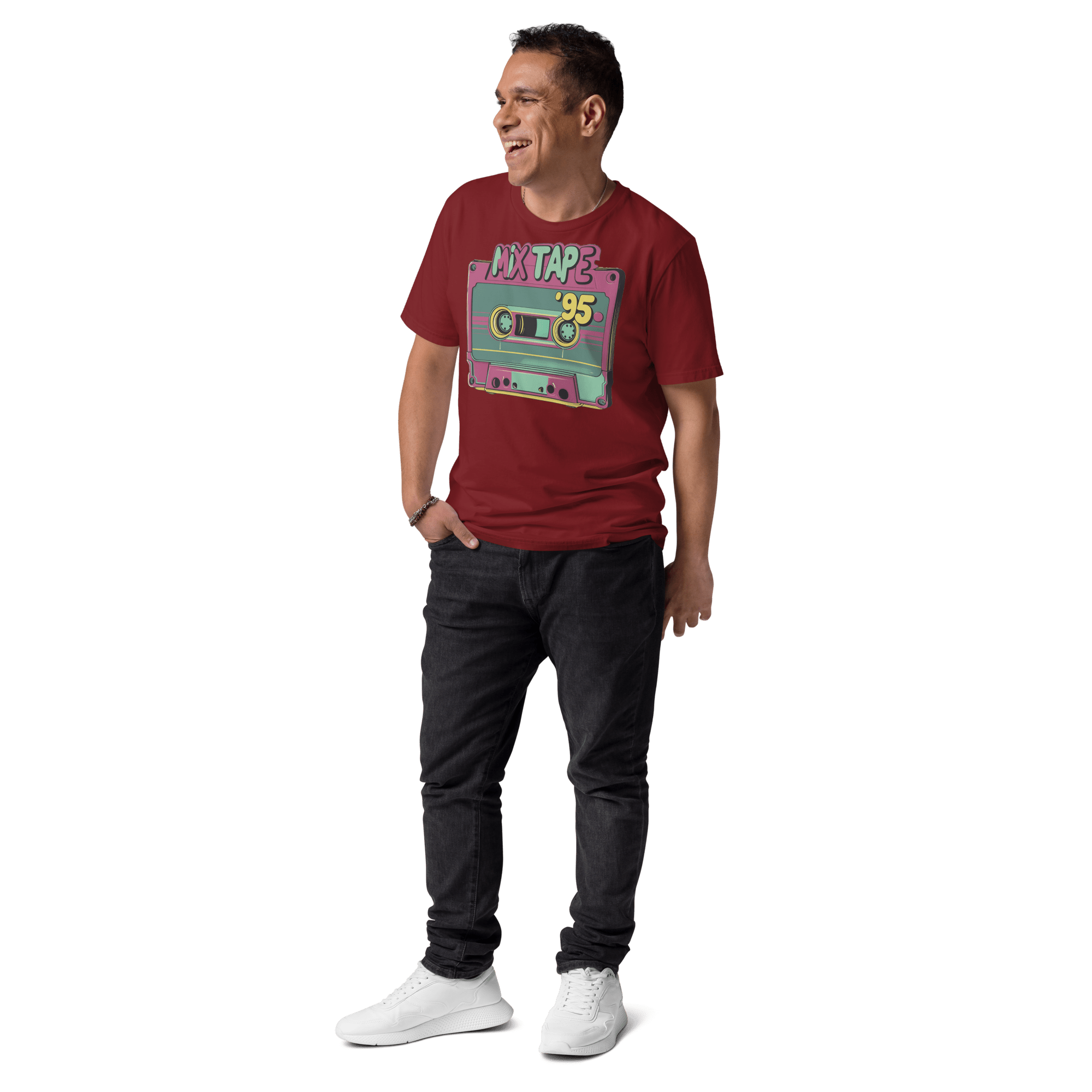 Relive the Glory Days of '90s Music with Our Retro Mixtape T-Shirt! - Design Delight Studio