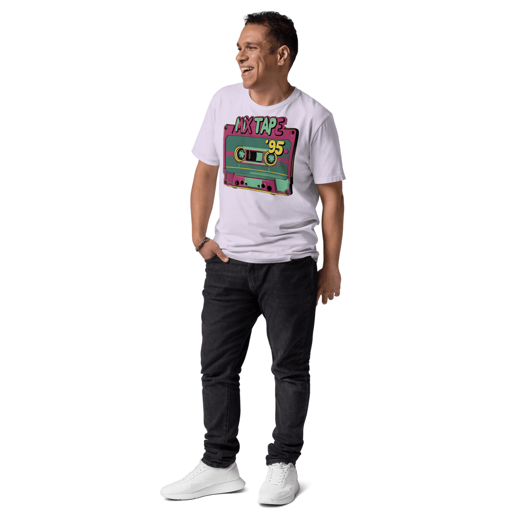 Relive the Glory Days of '90s Music with Our Retro Mixtape T-Shirt! - Design Delight Studio