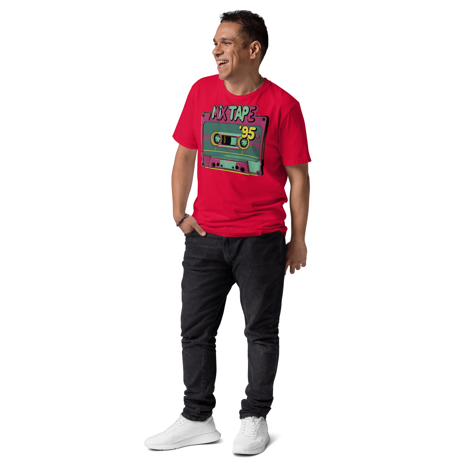 Relive the Glory Days of '90s Music with Our Retro Mixtape T-Shirt! - Design Delight Studio