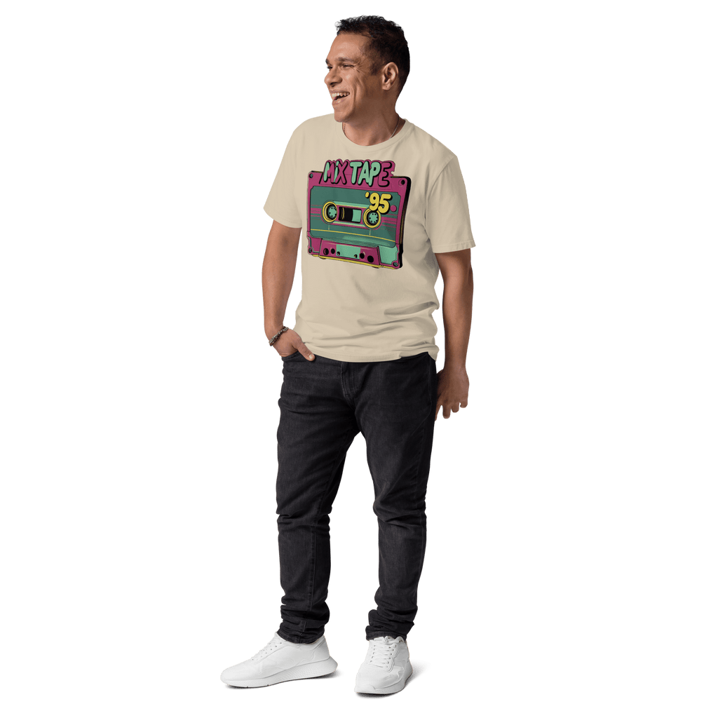 Relive the Glory Days of '90s Music with Our Retro Mixtape T-Shirt! - Design Delight Studio
