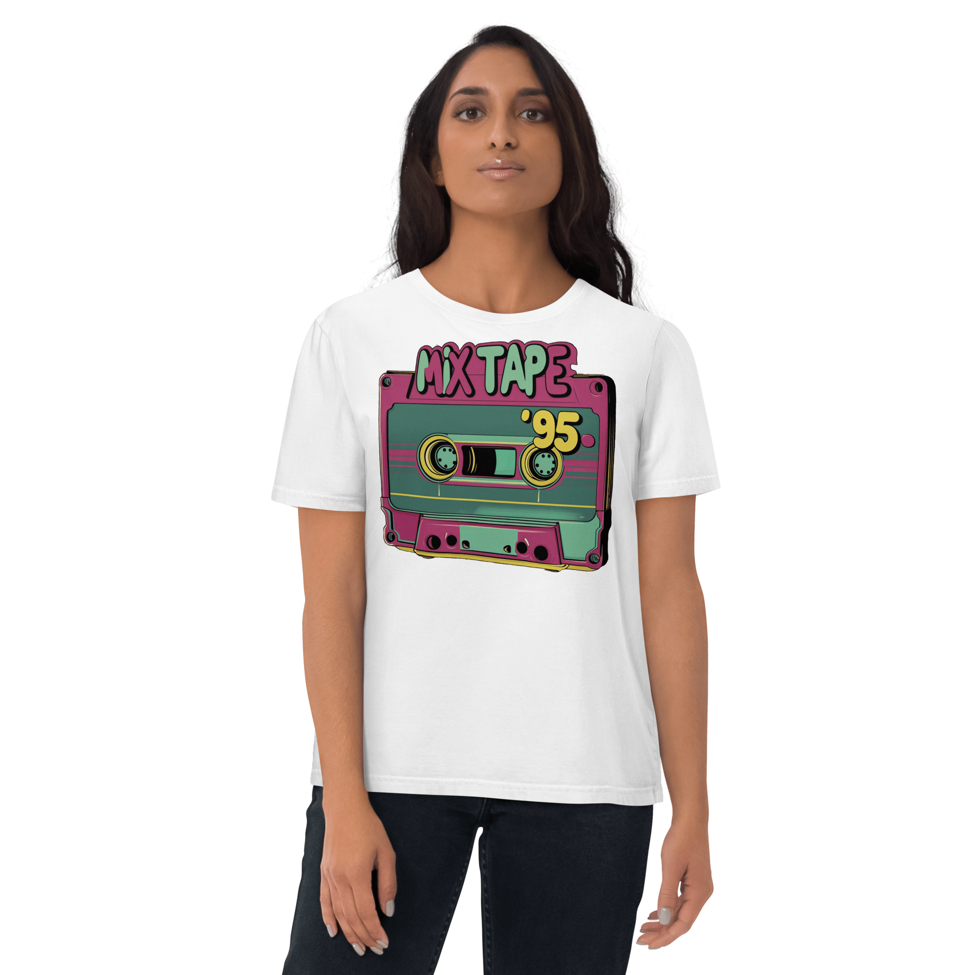 Relive the Glory Days of '90s Music with Our Retro Mixtape T-Shirt! - Design Delight Studio