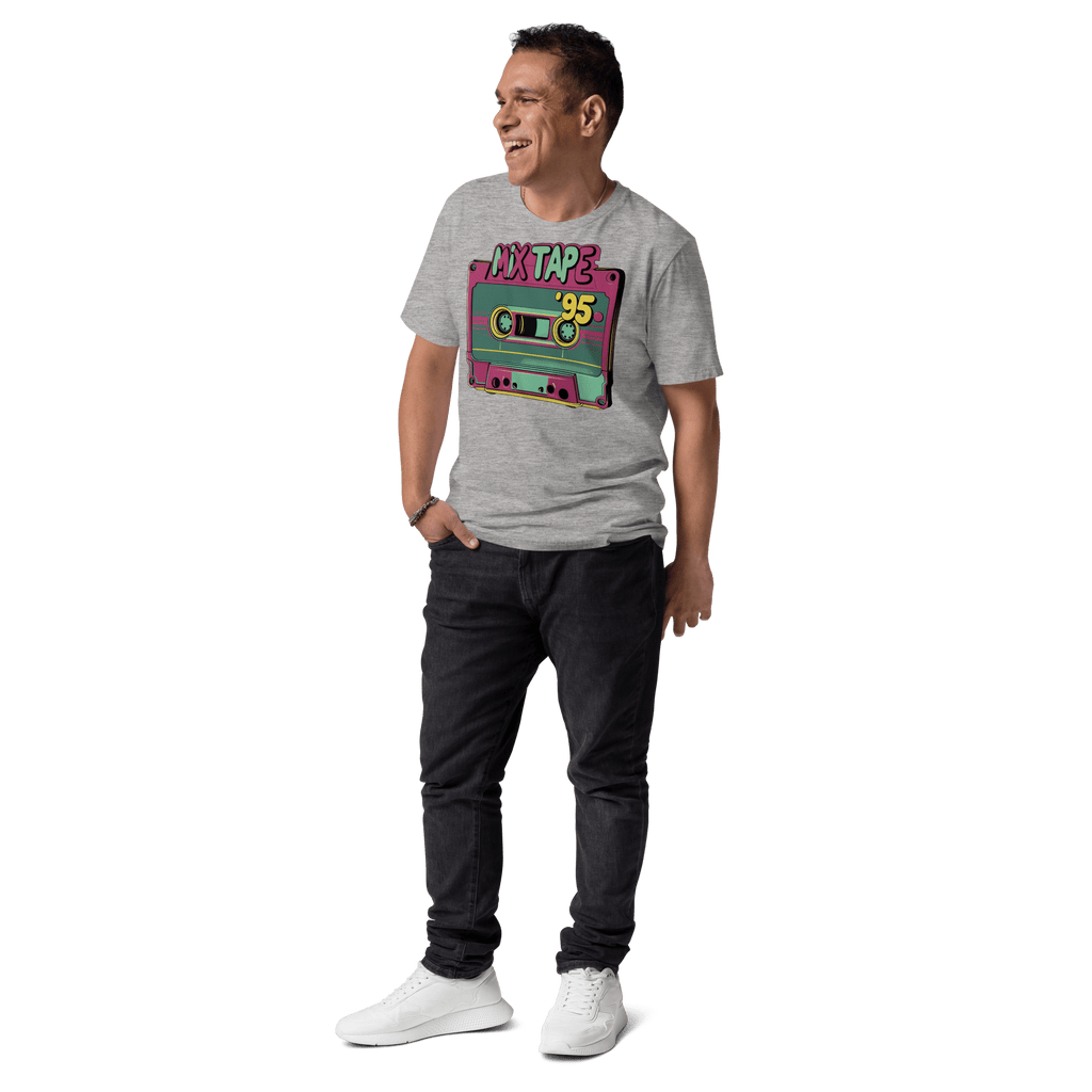 Relive the Glory Days of '90s Music with Our Retro Mixtape T-Shirt! - Design Delight Studio